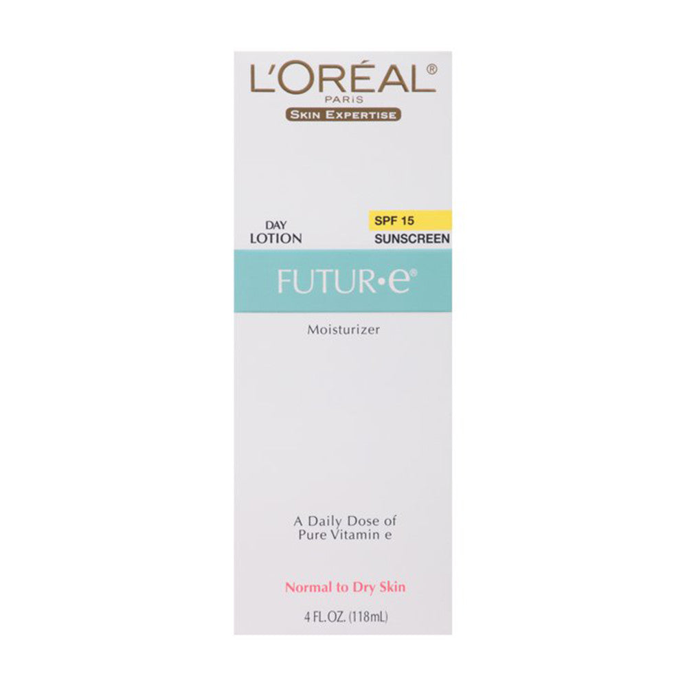 Loreal Paris Futur E Moisturizer Spf 15, Normal to Dry Skin, 4 Oz